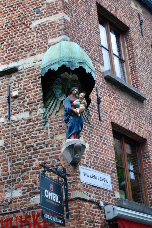 Historical Miniature House In The Heart Of Antwerp Apartment ภายนอก รูปภาพ
